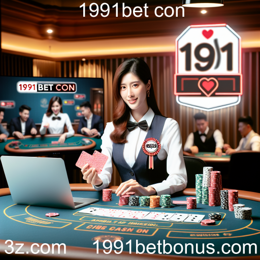 Experiência Imersiva no Cassino Ao Vivo do 1991bet con